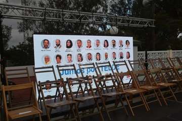 Presentación de la candidatura de Juntos por Telde que lidera Héctor Suárez (Foto TA)